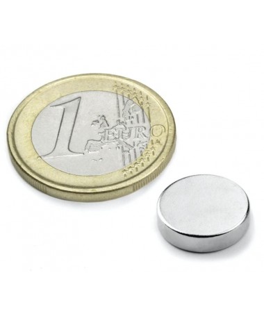 Disco magnético Ø 12 mm  alto 3 mm 