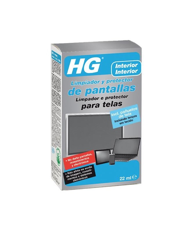 HG LIMPIADOR Y PROTECTOR SEGURO DE PANTALLA 22ML