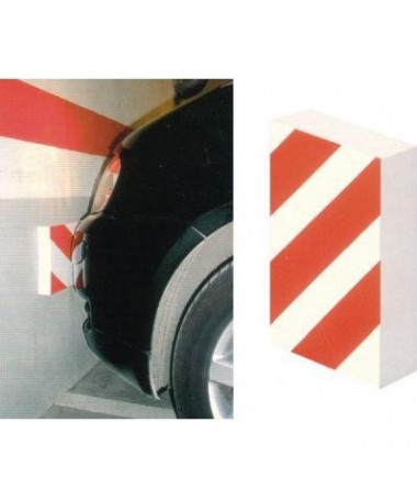 PROTECTOR PARKING FRONTAL 35X20X4CM BL-ROJO